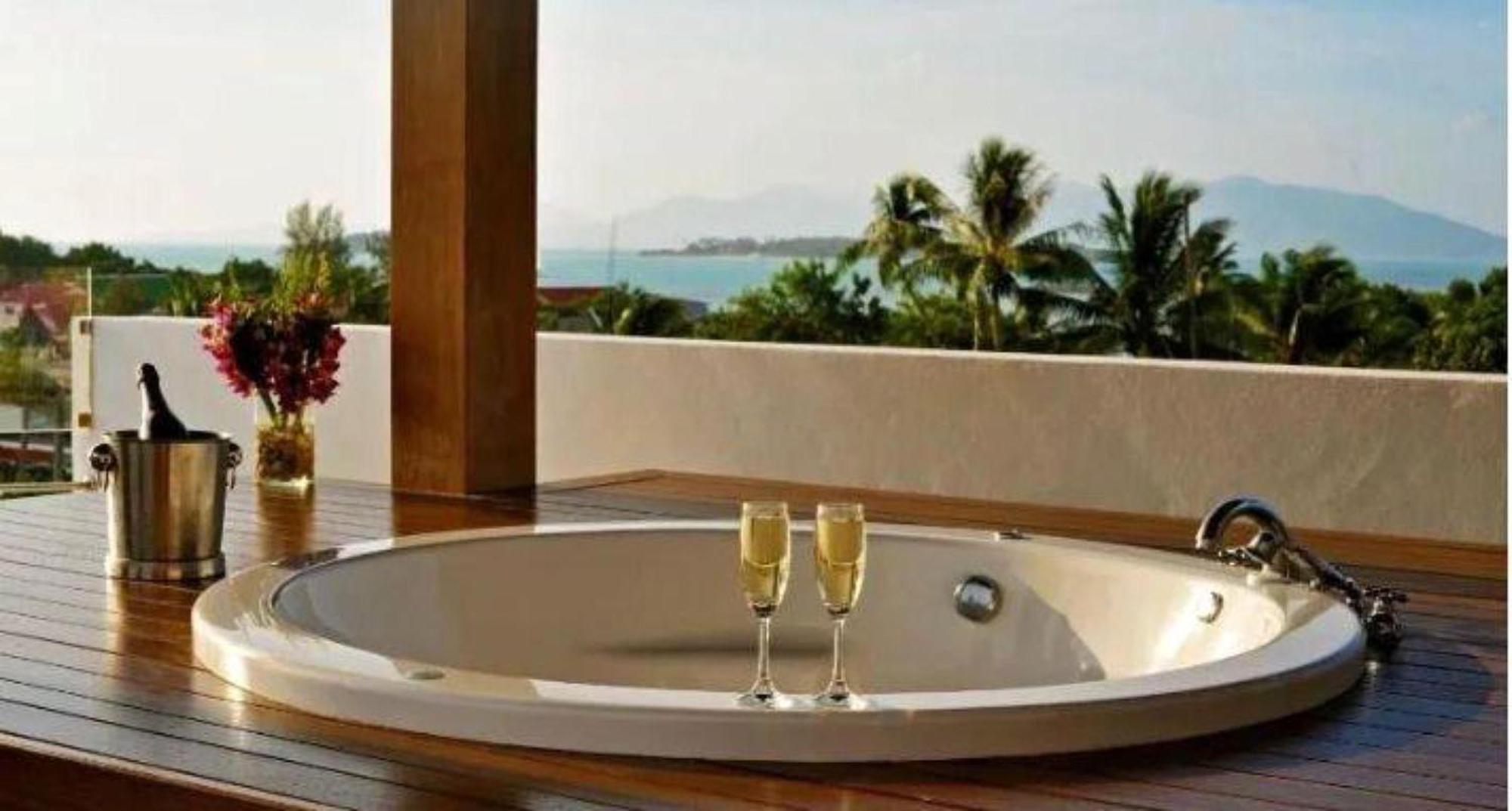 Thai Heritage Villa Melitta Bangrak Bohput, Beach, Pool, Seaviews, 6-Suite, Full Villa, Luxury, Aaa Location Koh Samui Exteriér fotografie