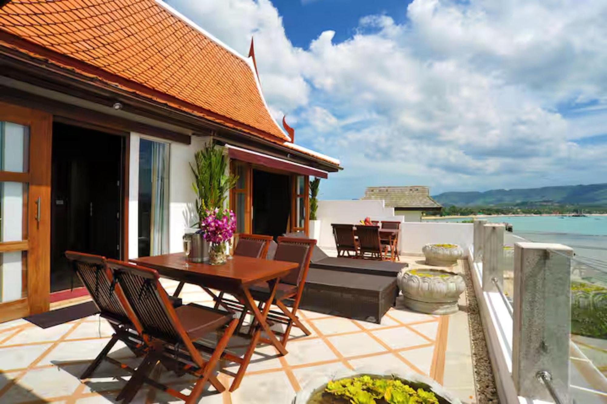 Thai Heritage Villa Melitta Bangrak Bohput, Beach, Pool, Seaviews, 6-Suite, Full Villa, Luxury, Aaa Location Koh Samui Exteriér fotografie