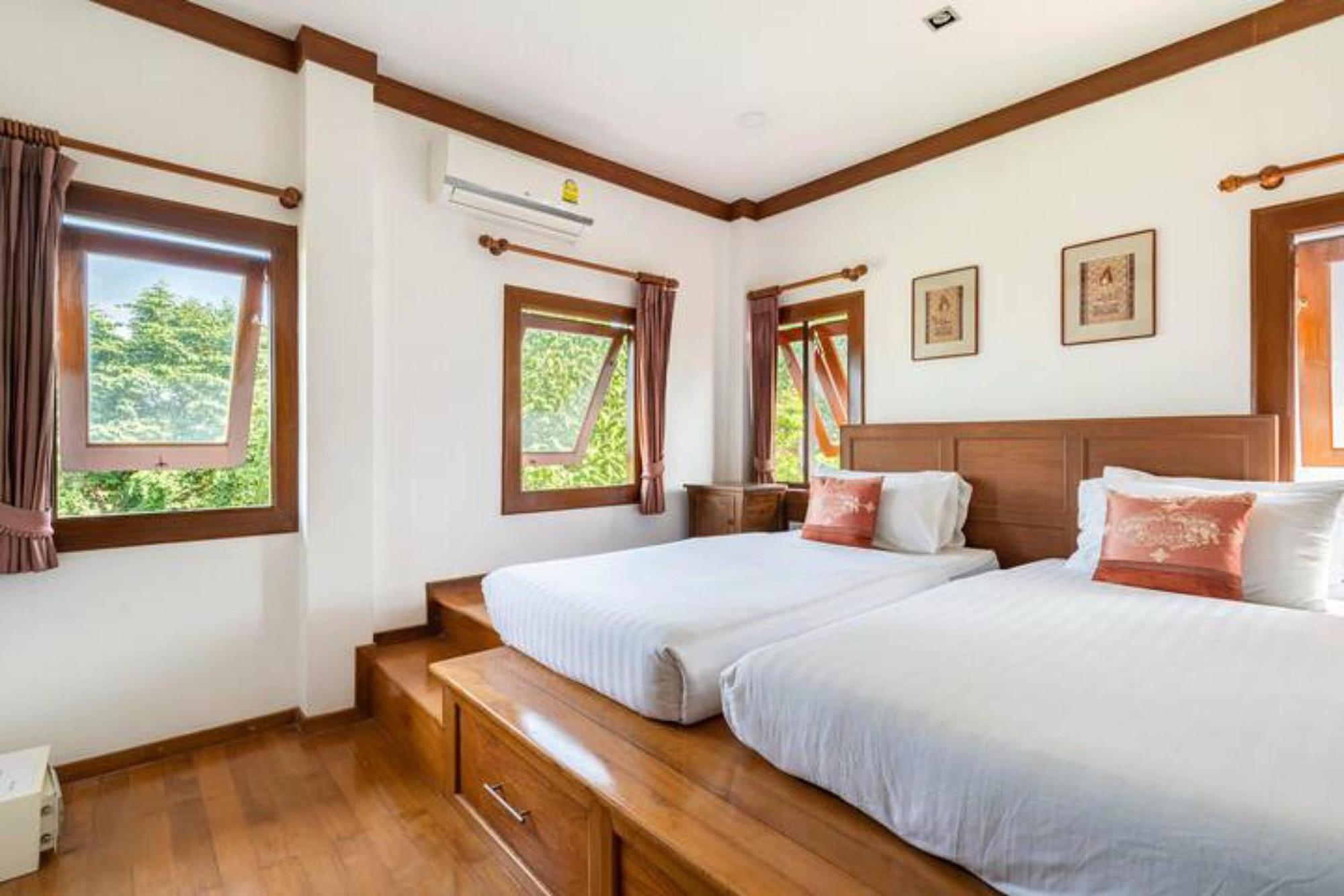 Thai Heritage Villa Melitta Bangrak Bohput, Beach, Pool, Seaviews, 6-Suite, Full Villa, Luxury, Aaa Location Koh Samui Exteriér fotografie