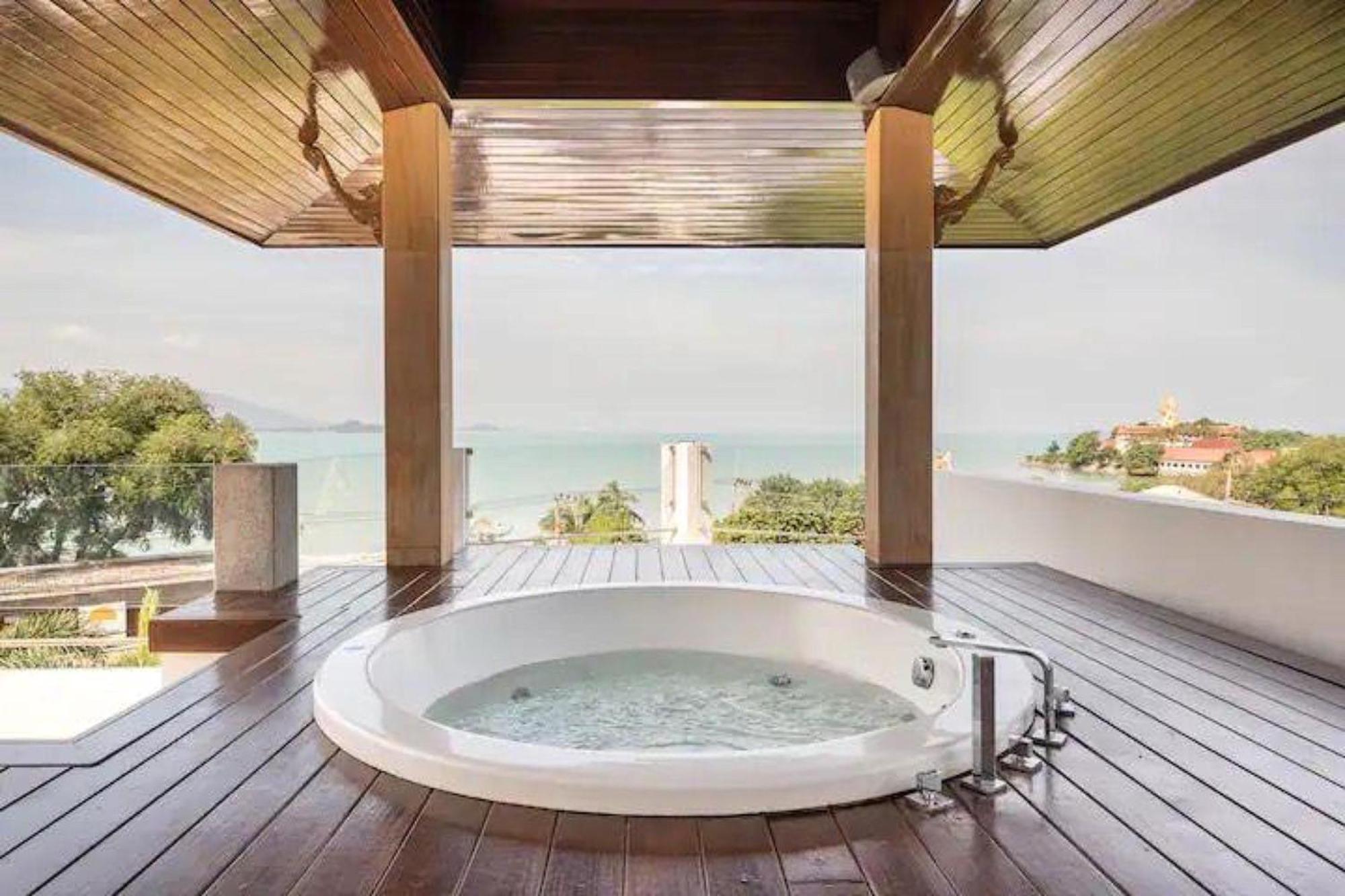 Thai Heritage Villa Melitta Bangrak Bohput, Beach, Pool, Seaviews, 6-Suite, Full Villa, Luxury, Aaa Location Koh Samui Exteriér fotografie